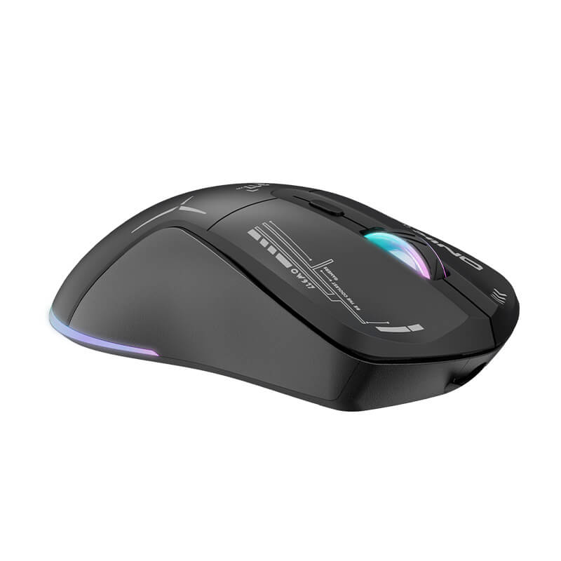 เมาส์เกมมิ่ง ONIKUMA OKAMI WIRELESS DUAL-MODE GAMING MOUSE เชื่อมต่อได้ 2 โหมด - สีดำ